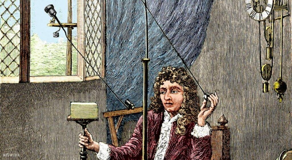Christiaan Huygens was a proficient astronomer, grinding his own lenses and using them to study the Orion Nebula, craters and surface features on the Moon and Mars, and the rings of Saturn. He was the first to show that the rings were not attached to Saturn, but encircled it. He pioneered space exploration.